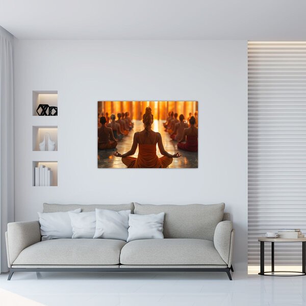 Slika - Satovi joge (90x60 cm)