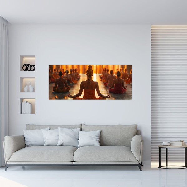 Slika - Satovi joge (120x50 cm)