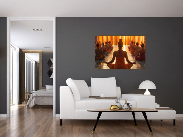 Slika - Satovi joge (90x60 cm)