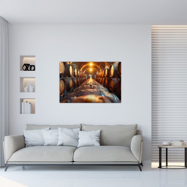 Slika - Vinski podrum (90x60 cm)