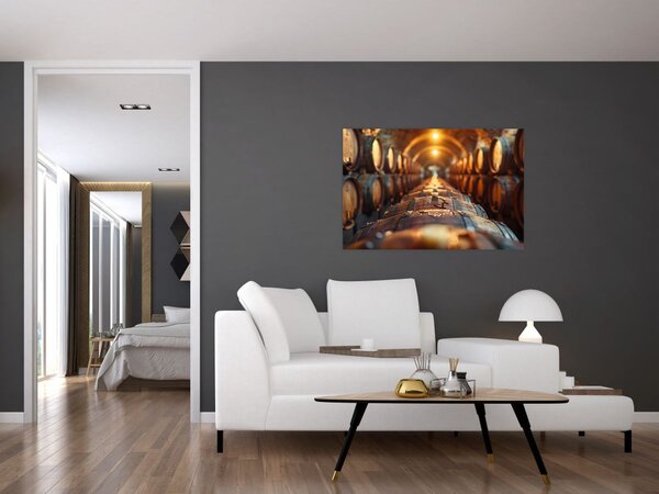Slika - Vinski podrum (90x60 cm)