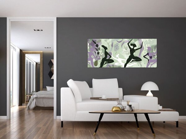 Slika - Ilustracija plesača (120x50 cm)