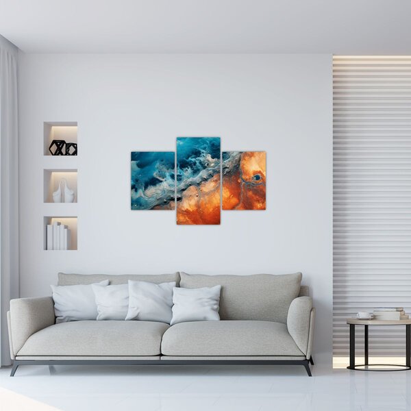 Slika - Voda i vatra (90x60 cm)