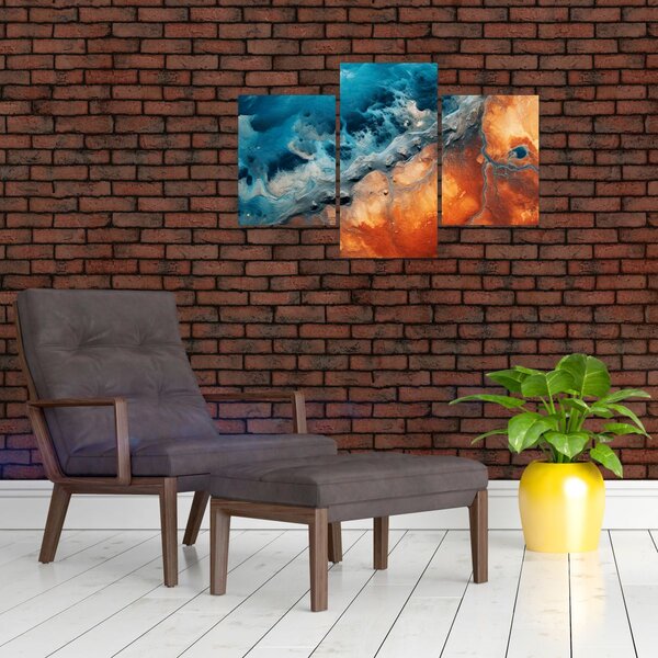 Slika - Voda i vatra (90x60 cm)
