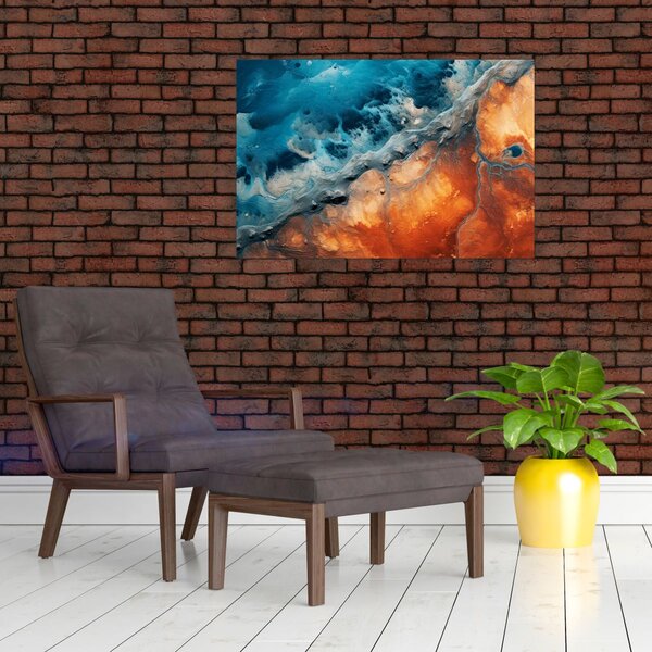 Slika - Voda i vatra (90x60 cm)