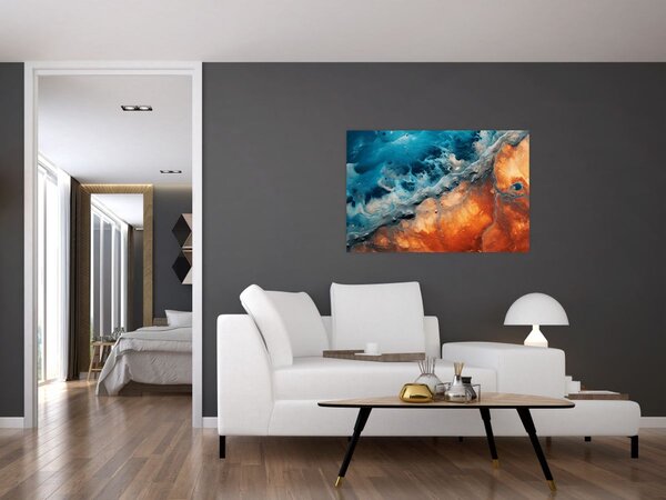 Slika - Voda i vatra (90x60 cm)