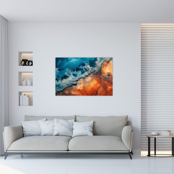 Slika - Voda i vatra (90x60 cm)