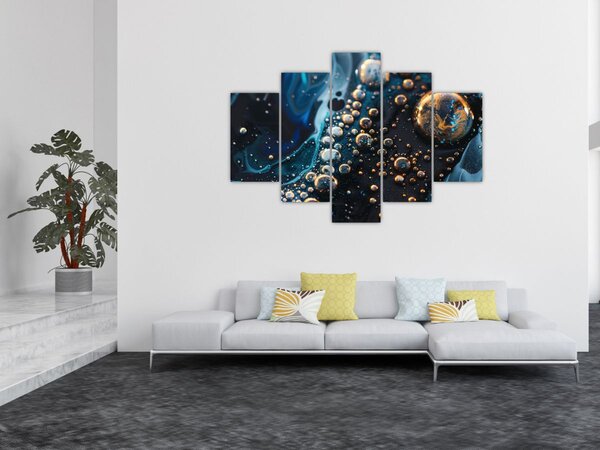 Slika - Kapi tinte (150x105 cm)