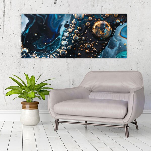 Slika - Kapi tinte (120x50 cm)