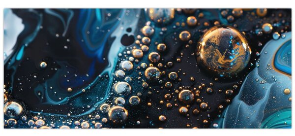 Slika - Kapi tinte (120x50 cm)