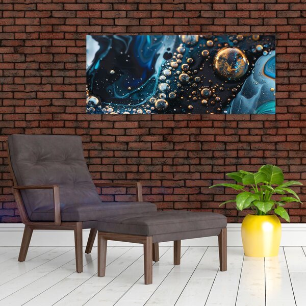 Slika - Kapi tinte (120x50 cm)