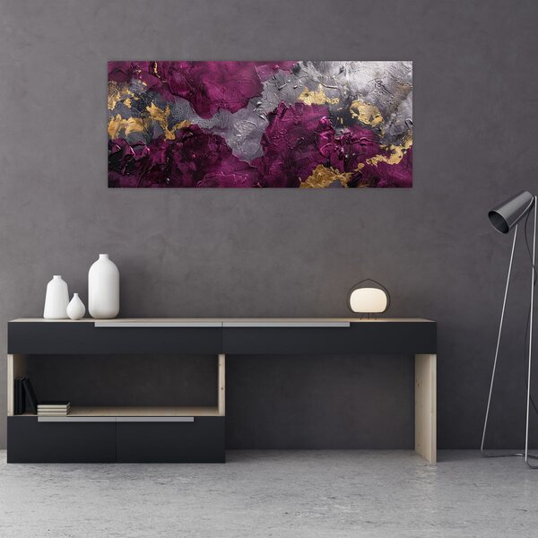 Slika - Teksturiranje apstrakcije (120x50 cm)