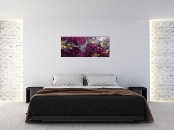 Slika - Teksturiranje apstrakcije (120x50 cm)