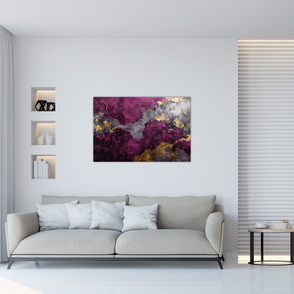 Slika - Teksturiranje apstrakcije (90x60 cm)