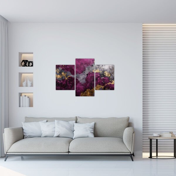 Slika - Teksturiranje apstrakcije (90x60 cm)