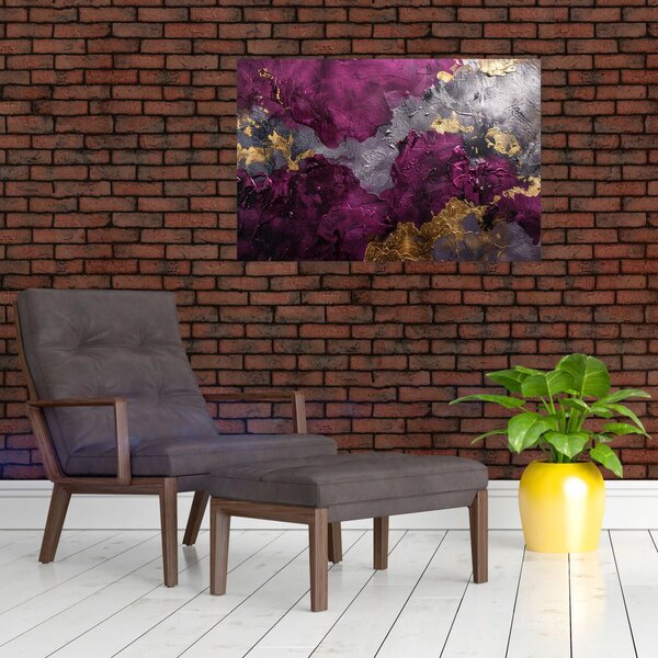 Slika - Teksturiranje apstrakcije (90x60 cm)
