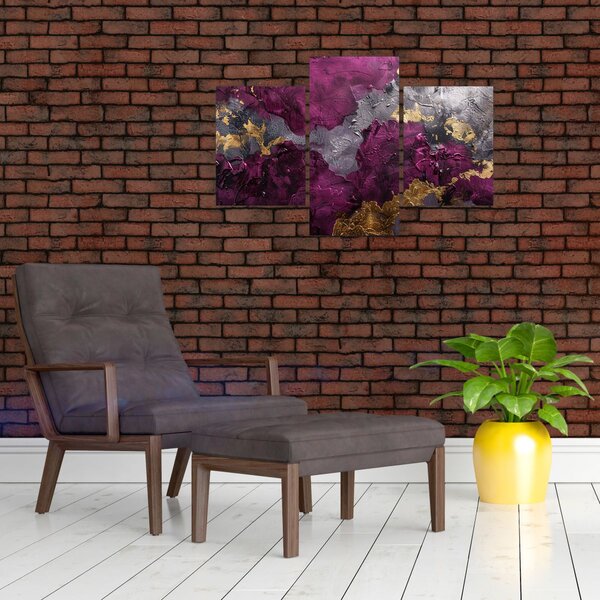 Slika - Teksturiranje apstrakcije (90x60 cm)