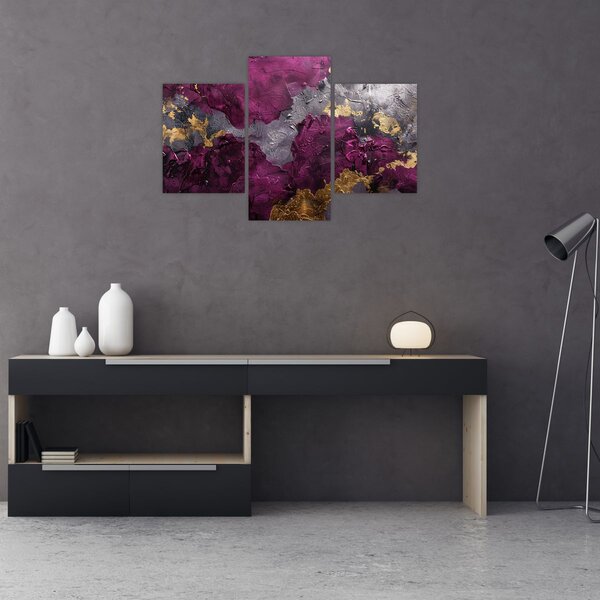 Slika - Teksturiranje apstrakcije (90x60 cm)
