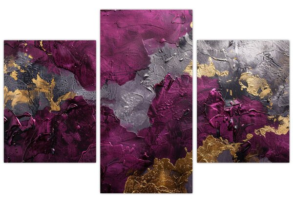 Slika - Teksturiranje apstrakcije (90x60 cm)