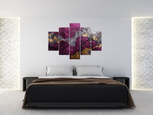 Slika - Teksturiranje apstrakcije (150x105 cm)