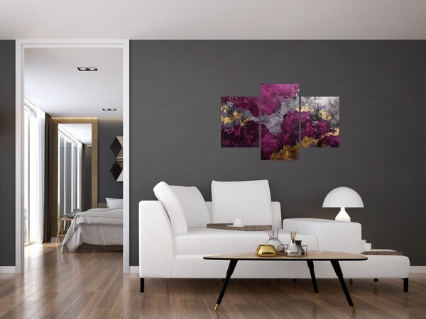 Slika - Teksturiranje apstrakcije (90x60 cm)