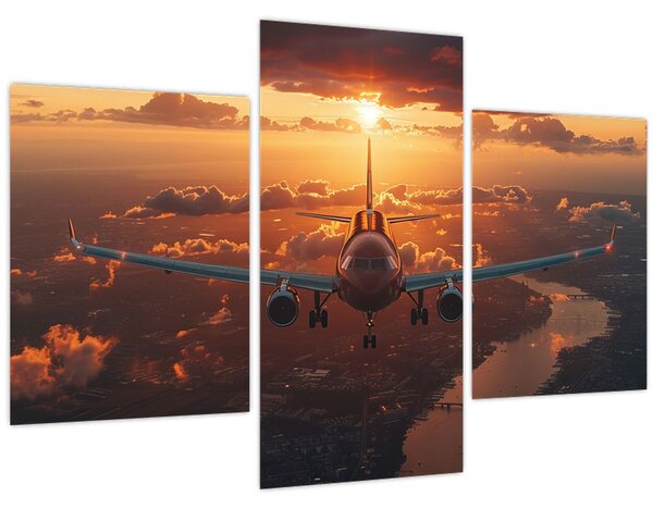 Slika - Transportni avion (90x60 cm)