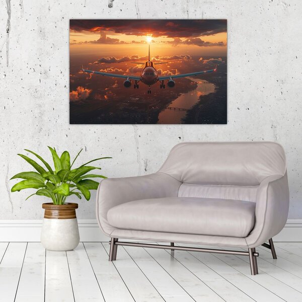 Slika - Transportni avion (90x60 cm)