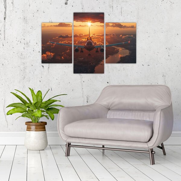 Slika - Transportni avion (90x60 cm)