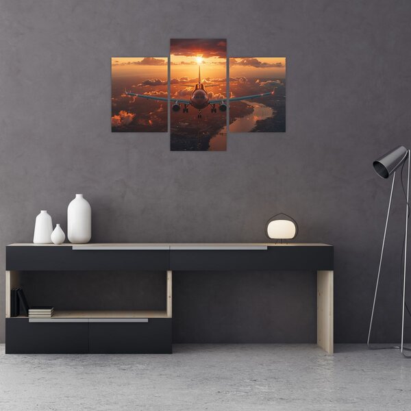 Slika - Transportni avion (90x60 cm)