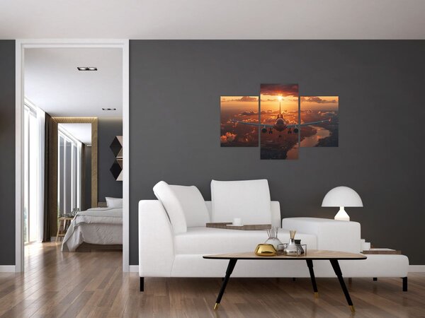 Slika - Transportni avion (90x60 cm)