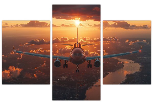 Slika - Transportni avion (90x60 cm)