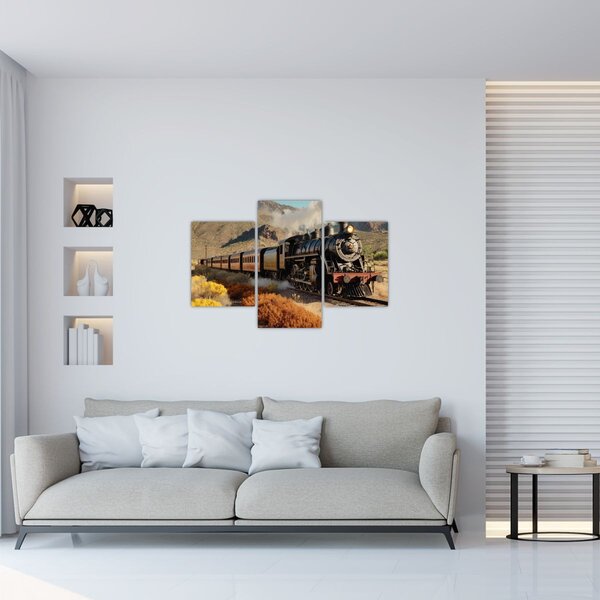 Slika - Parna Lokomotiva (90x60 cm)