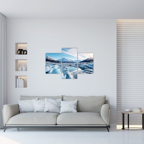 Slika - Glacijalne formacije (90x60 cm)
