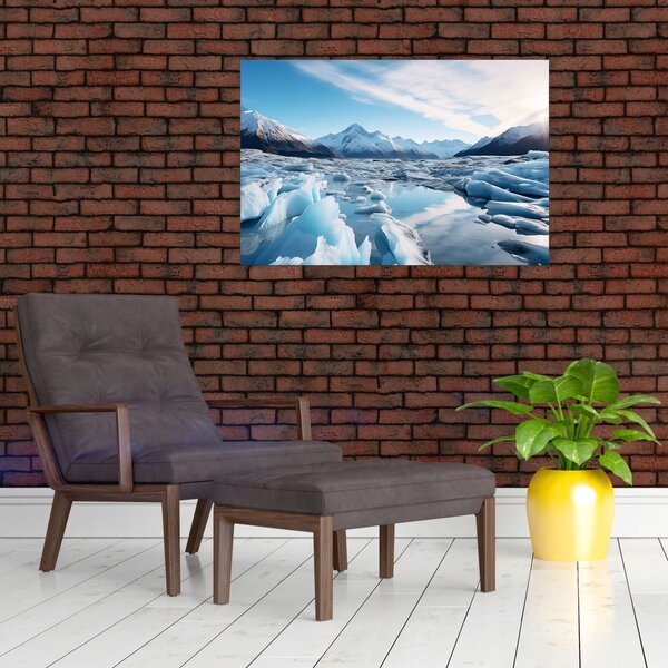 Slika - Glacijalne formacije (90x60 cm)