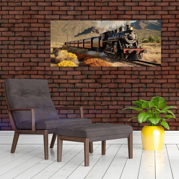 Slika - Parna Lokomotiva (120x50 cm)