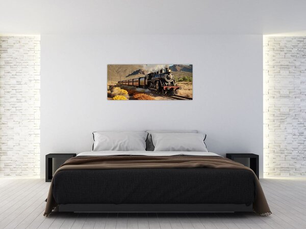 Slika - Parna Lokomotiva (120x50 cm)