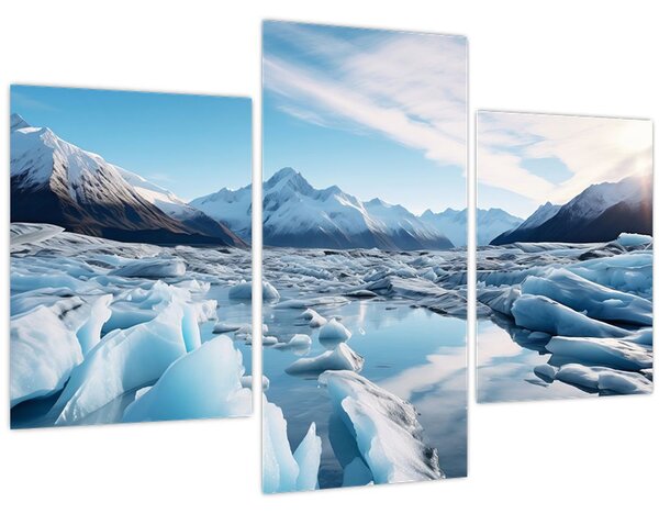 Slika - Glacijalne formacije (90x60 cm)