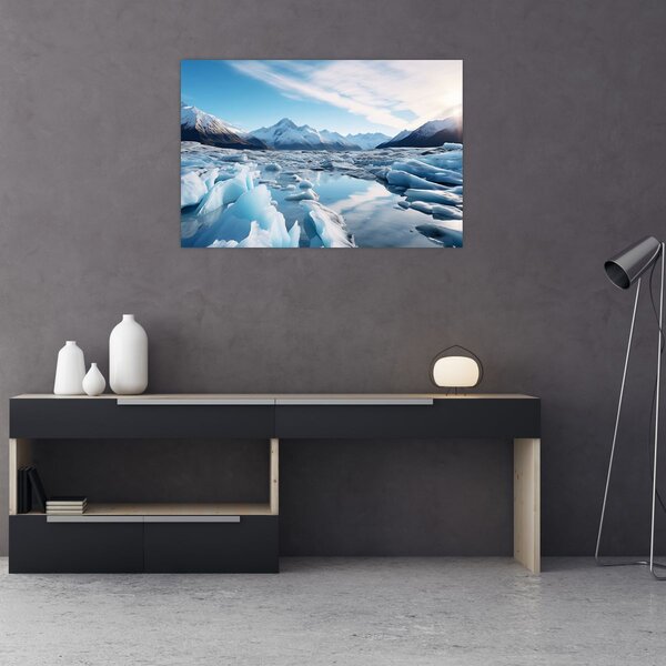 Slika - Glacijalne formacije (90x60 cm)