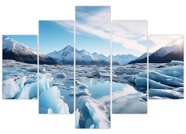 Slika - Glacijalne formacije (150x105 cm)