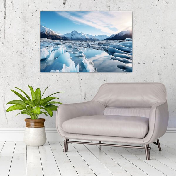 Slika - Glacijalne formacije (90x60 cm)