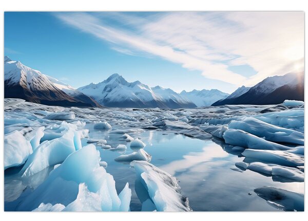 Slika - Glacijalne formacije (90x60 cm)