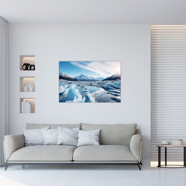 Slika - Glacijalne formacije (90x60 cm)