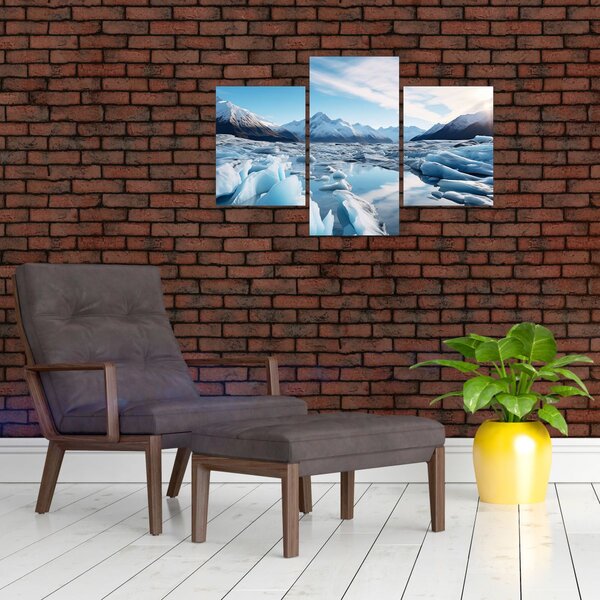 Slika - Glacijalne formacije (90x60 cm)