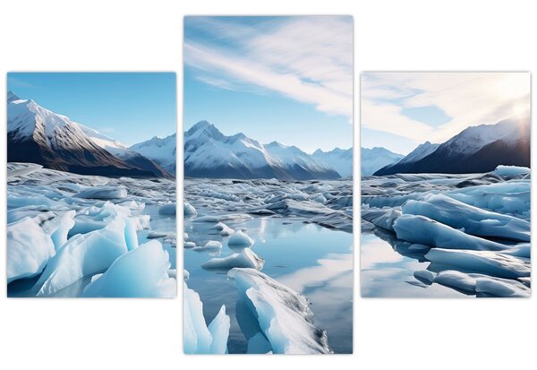 Slika - Glacijalne formacije (90x60 cm)