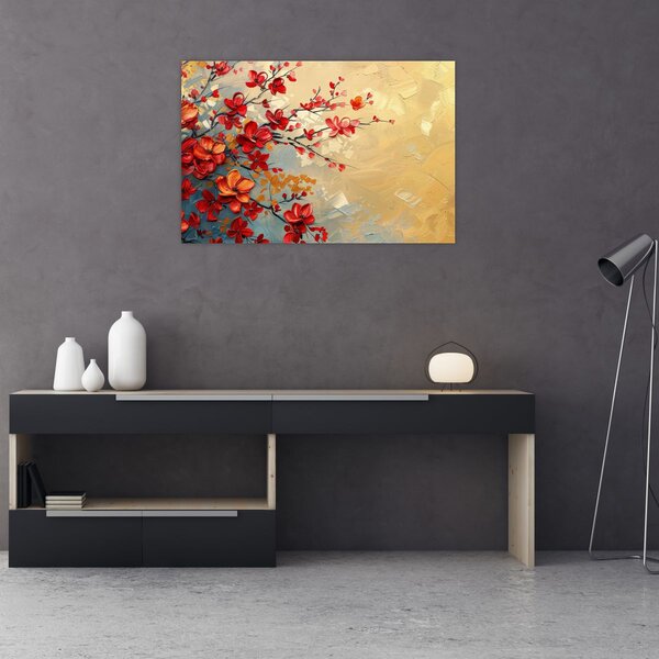 Slika - Cvjetno drvo (90x60 cm)