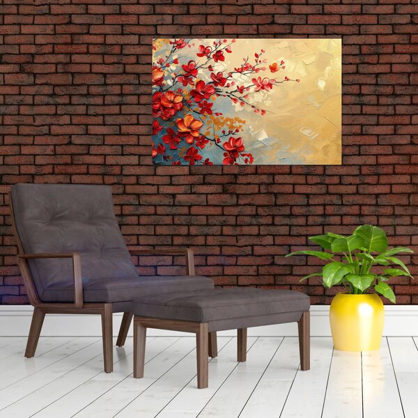 Slika - Cvjetno drvo (90x60 cm)