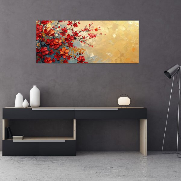 Slika - Cvjetno drvo (120x50 cm)