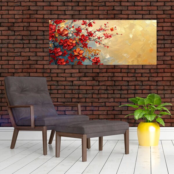 Slika - Cvjetno drvo (120x50 cm)
