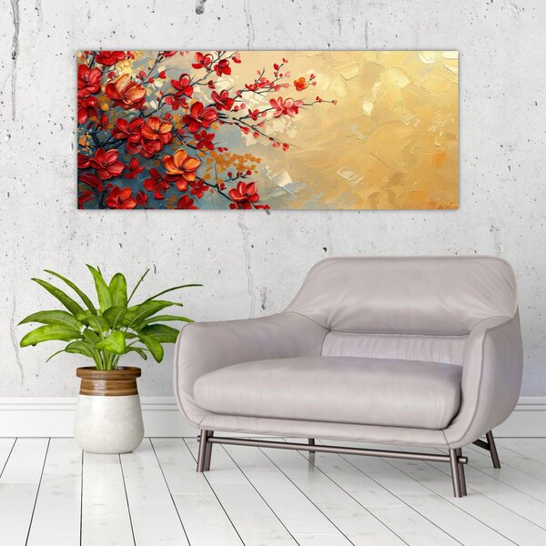 Slika - Cvjetno drvo (120x50 cm)