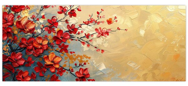 Slika - Cvjetno drvo (120x50 cm)